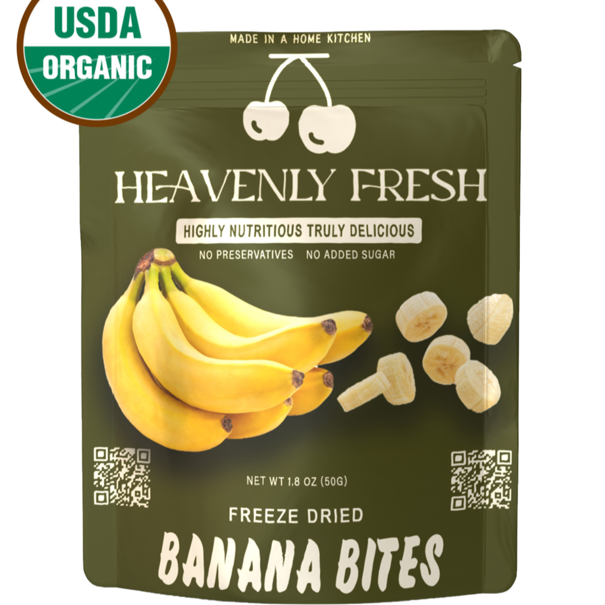 Organic Freeze Dried Banana