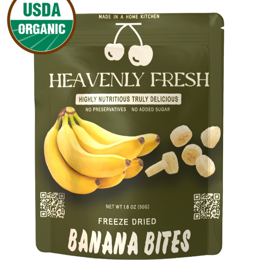 Organic Freeze Dried Banana