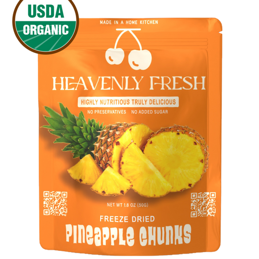 Organic Freeze Dried Pineapple