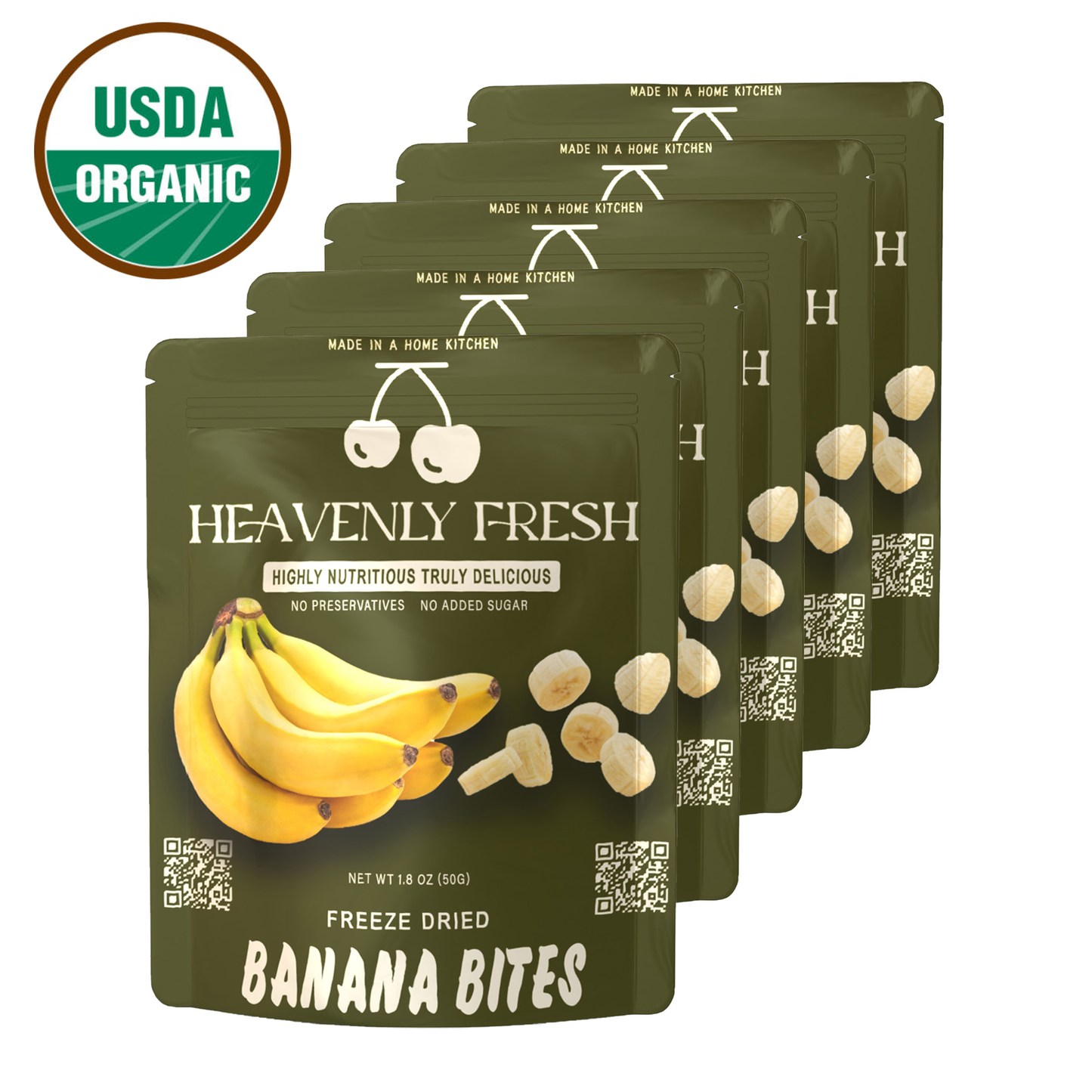 Organic Freeze Dried Banana