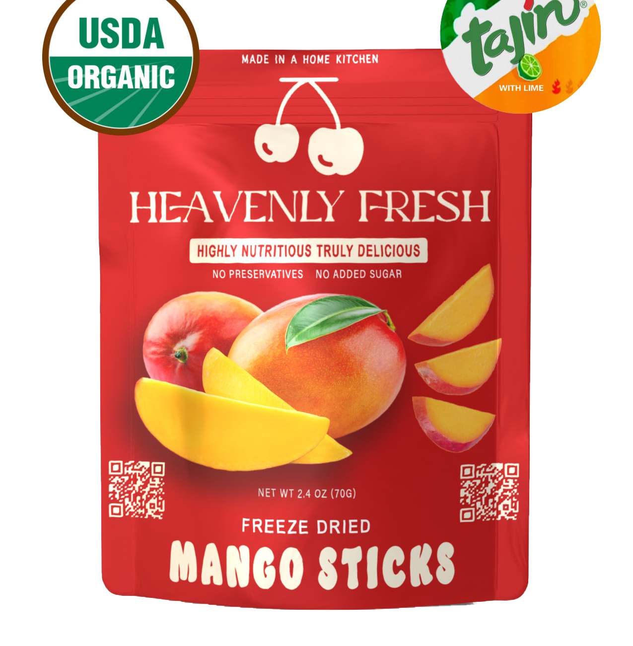 Organic Freeze Dried Mango